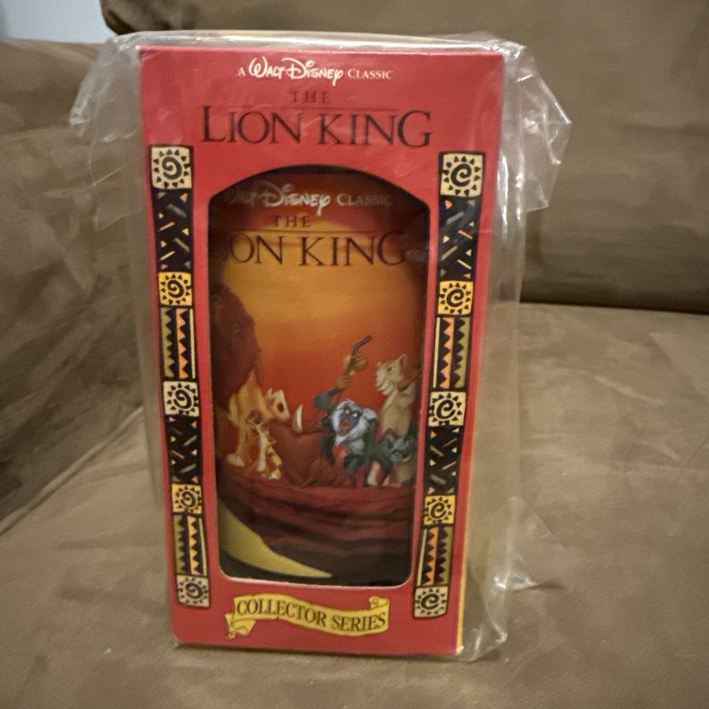 Vintage 1994 Disney The Lion King Burger King Collector Series Glass New in Box